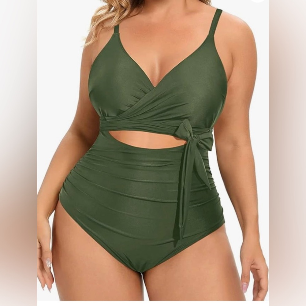 Daci High Waisted Tummy Control Bathing Suit